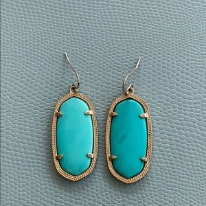 Kendra scott turquoise Elle earrings